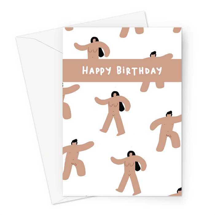 Naked Men Happy Birthday